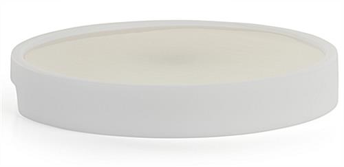 This LED Serving Tray is the Ideal Way to Serve Drinks at Your Next Party LED serving tray with 15.75 inch diameter