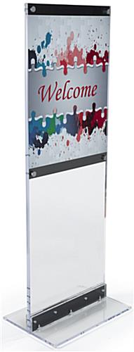 Silver Standoffs Custom 22 x 28 Poster with Totem Custom 22 x 28 Poster with Totem & Silver Standoffs