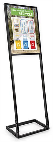 Custom Printed 18" by 24" Tension Fabric Poster on Silicone Edge Sign Display Silicone edge sign display with 18in by 24in full color custom printed fabric