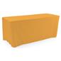 Gold trade show table throws