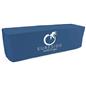 Custom printed fitted tablecloths with a floor length design