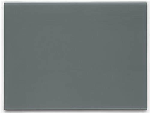 Gray 36 x 24 Magnetic Glass Dry Erase Board 36 x 24 Magnetic Glass Dry Erase Board, Cool Gray