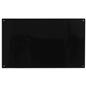 Black 60 x 36 Magnetic Glass Marker Board