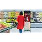24 inch x 78.75 inch touchless hand sanitizer banner stand with easy to apply personalized graphics