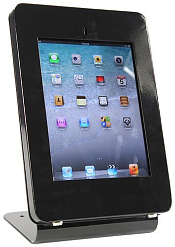 Black iPad Enclosure black ipad enclosure