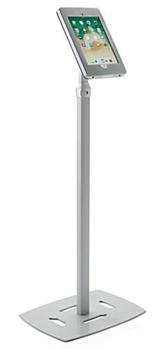 Optmize Your Space with a iPad Pro Tablet Floor Stand iPad Pro tablet floor stand displaying 10.5" device