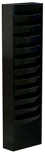Organize any Office Space with this Wall Mount Magazine Rack Wall mount magazine rack with metal build