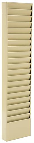 Wall Mount File Holder - Tan Wall Mount File Holder - Tan