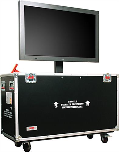 LCD Shipping Case Ideal for Presentations LCD Shipping Case, Black