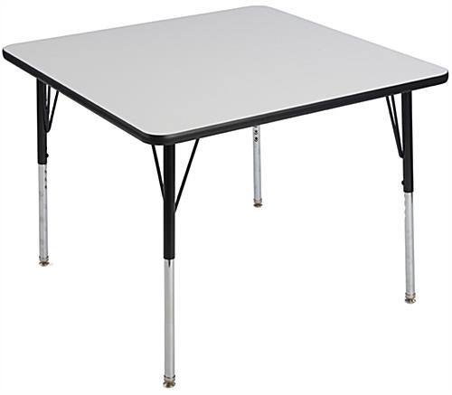 Dry Erase Table with Square Top 36" x 36" Dry Erase Table