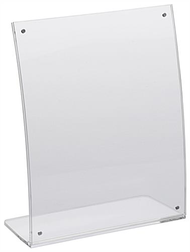 Magnet Closure 8x10 Curved Acrylic Ad Frame 8x10 Curved Acrylic Ad Frame with Magnet Closures