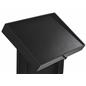 LED Podium with Graphic & Large Top Surface