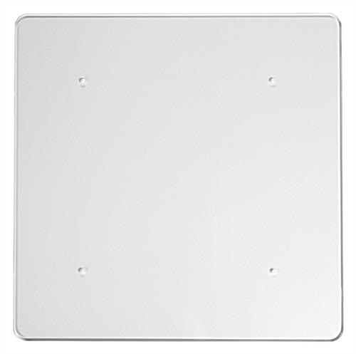Four Screw Holes on Replacement Tabletop for FDLED18 Series Tables Replacement tabletop for FDLED18 series tables with 4 screw holes
