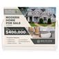 Acrylic newspaper display for countertops