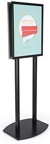 Double Sided 22x28 Twin Pole Sign Stand 22x28 Twin Pole Sign Stand with Double Sided Design