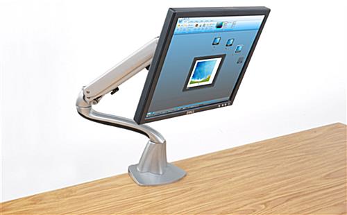 Desk Monitor Mount with Many Adjustments desk monitor mount
