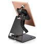 Magnetic tablet stand with four digit cable lock