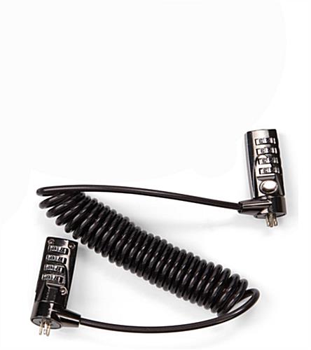 Double Head Cable Lock for MG Series Magnetic Tablet Holders Double Head Cable Lock for MG Series Magnetic Tablet Holders
