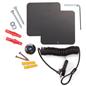 Articulating arm tablet mount with mounting brackets included