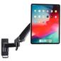 Articulating arm tablet mount with wall placement