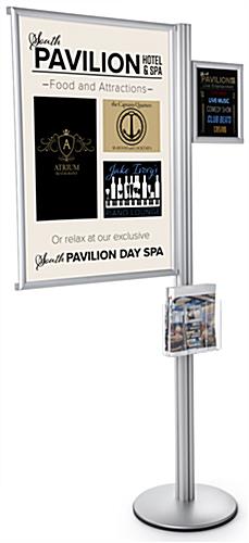 8.5 x 11 Multi Literature Poster Sign Display Post 24 x 36 Multi Literature Poster Sign Display Post