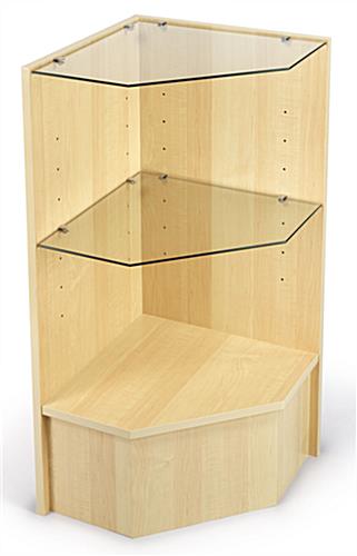 Counter Cases: Maple Melamine Counter Cases