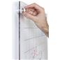 Second-surface printed custom dry erase board