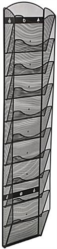 Steel Mesh Wall Magazine Rack Mountable Mesh Wall Magazine Rack