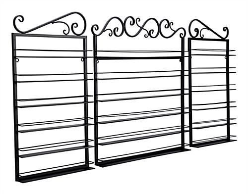 Nail Polish Wall Holders for Salons and Stores nail polish wall holders with mild steel construction