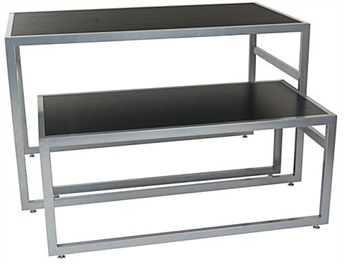 Modern Nesting Tables have a Steel Construction Modern Nesting Tables
