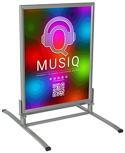 Use a Weatherproof Sandwich Board For Worry Free Outdoor Advertising Double Sided Weatherproof Sandwich Board for 30"X40" Signs
