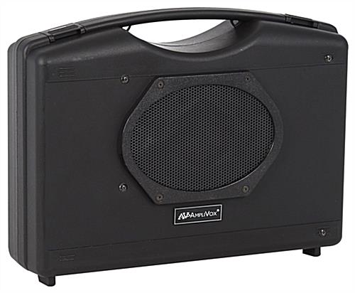 Portable Personal Sound System is Great for Ad-Hoc Speeches and Presentations Portable personal sound system with built-in speaker