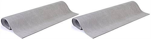 Place this 10’ x 10’ Rollable Floor Padding for Additional Comfort 10’ x 10’ rollable floor padding in set of 2