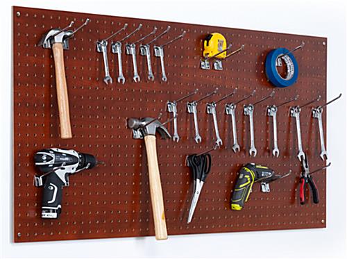 Peg Display Board - Wall-Mounted Peg display board for tools