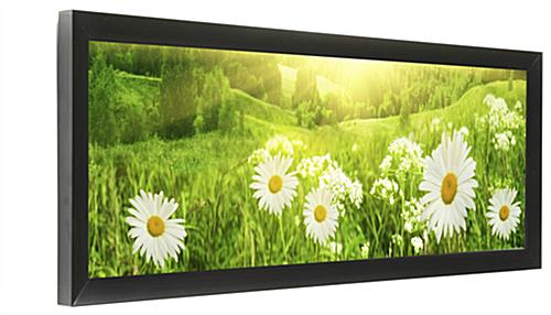 Black Panorama Photo Frame Black Panorama Photo Frame