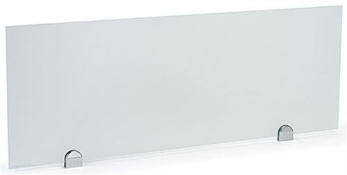 Glass Privacy Markerboard Partition - Ideal for Cubicle Dividers Glass privacy markerboard partition with write-on capabilities