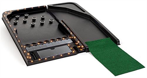 Trade Show Putting Game with Lights Full Digital Printing Sold Separately Trade show putting game with lights and branding