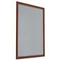 Faux wood poster snap wall frame with durable aluminum build