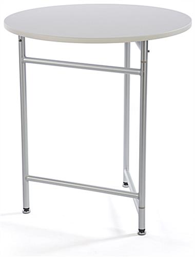 30” Trade Show Cocktail Table, Empty View 30” Trade Show Cocktail Table is Short