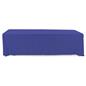 Royal Blue polyester table cover with machine washable fabric