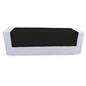 Black table runner with overall length of 80 inches