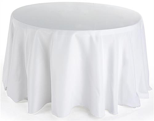 Round Dining Table Cloth for Catered Events Round Dining Table Cloth