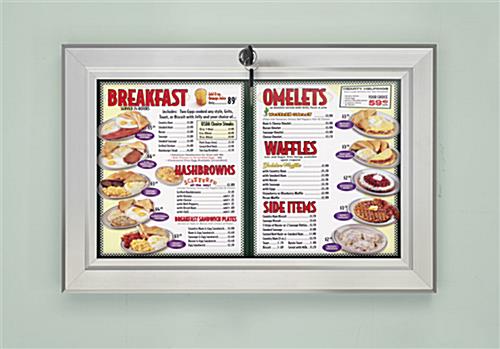 Outdoor Menu Frame Poster Case