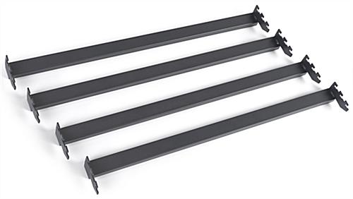 This Hanger Bar for SMWMFD Will Elevate Your Display Space on Your Gondola Hanger bar for SMWMFD sold in sets of four