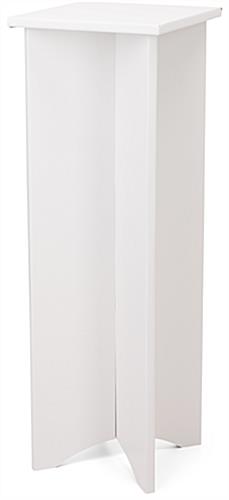 This Knockdown Display Pedestal Is Perfect for Popup Shops and Exhibit Booths