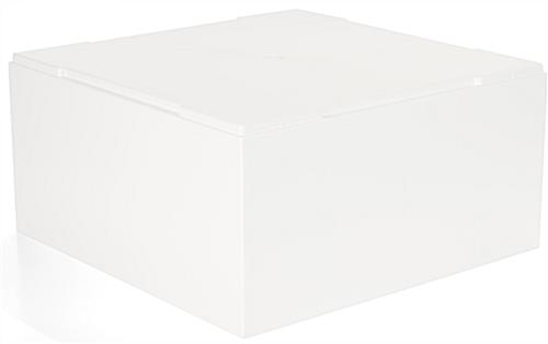 Easycubes® Classic for SMECWSET & SMECBSET Modular Cube Risers Add-On Cube for SMECWSET & SMECBSET with Smooth Finish