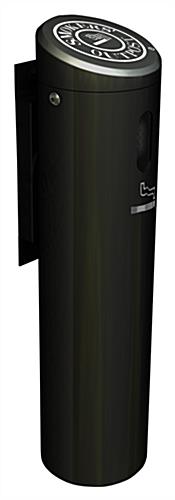Wall Mounted Cigarette Receptacle Holds Approximately 500 Butts Commercial Wall Mounted Cigarette Receptacle