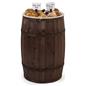 Food grade cedar barrel with 3.5 gallon plastic liner