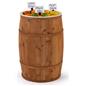 Food grade cedar barrel with 3.5 gallon liner
