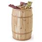 Food grade cedar barrel with 3.5 gallon holding capacity